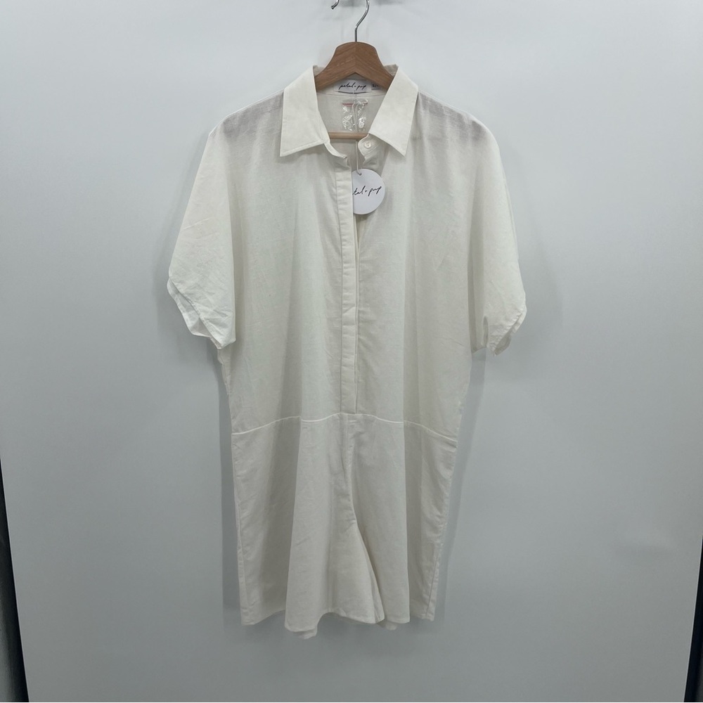 Petal & Pup White Jumpsuit